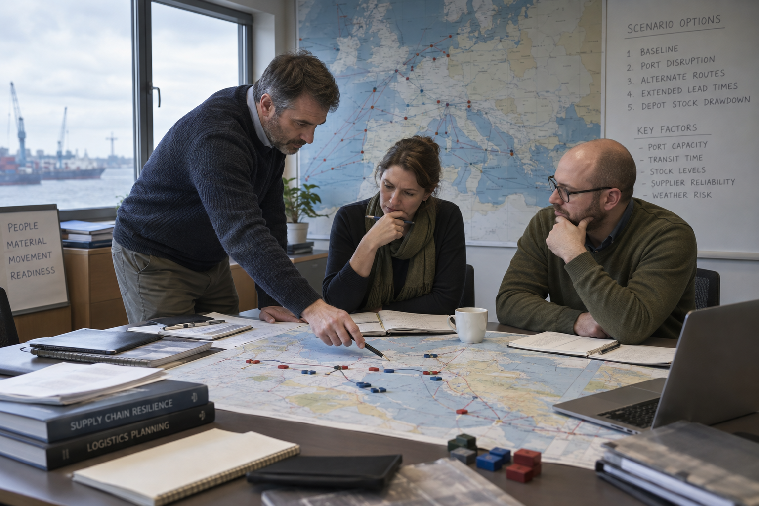 Supply Chain Wargaming & Digital Twins