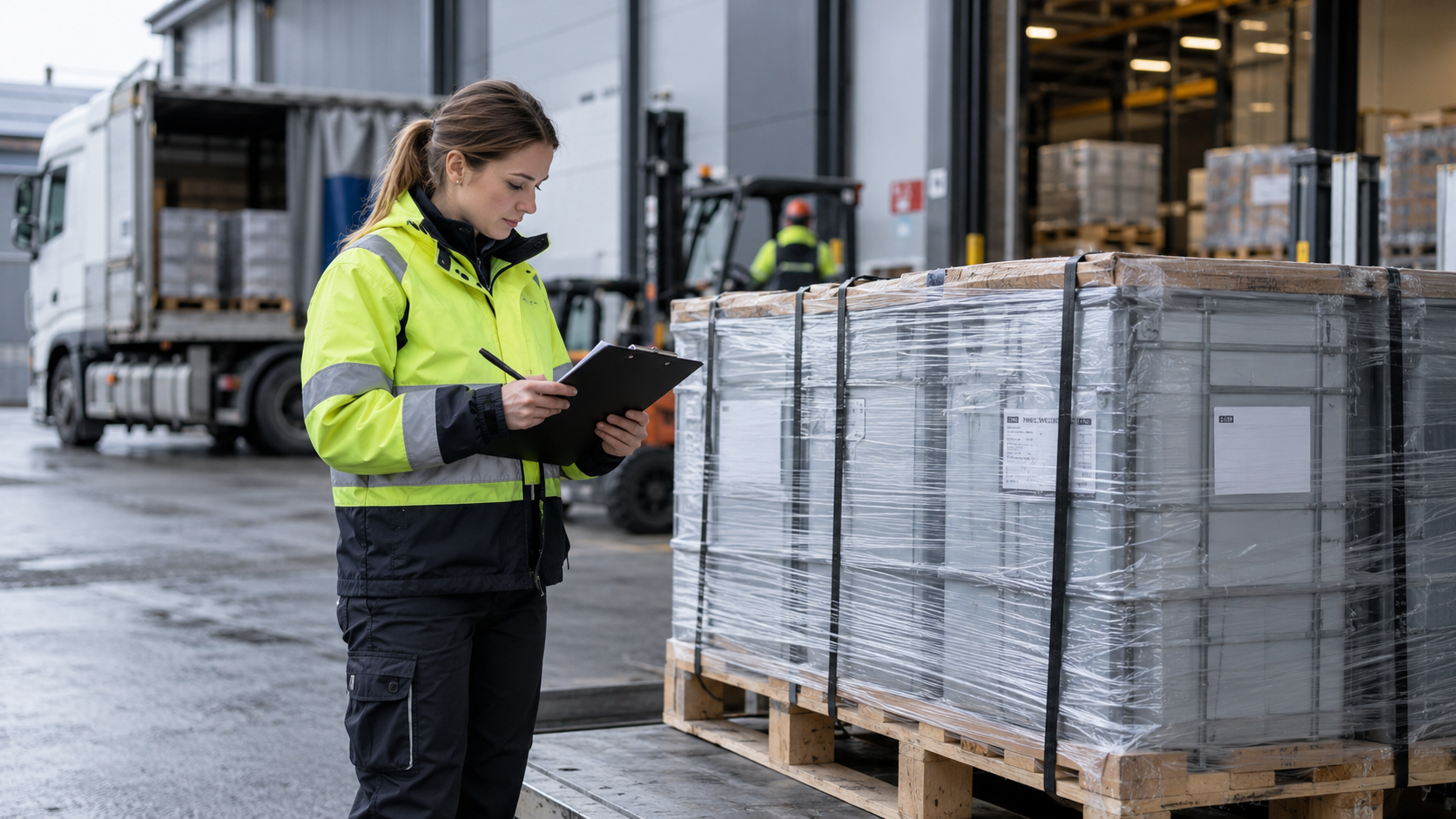 Documentos de mercadorias perigosas e transporte