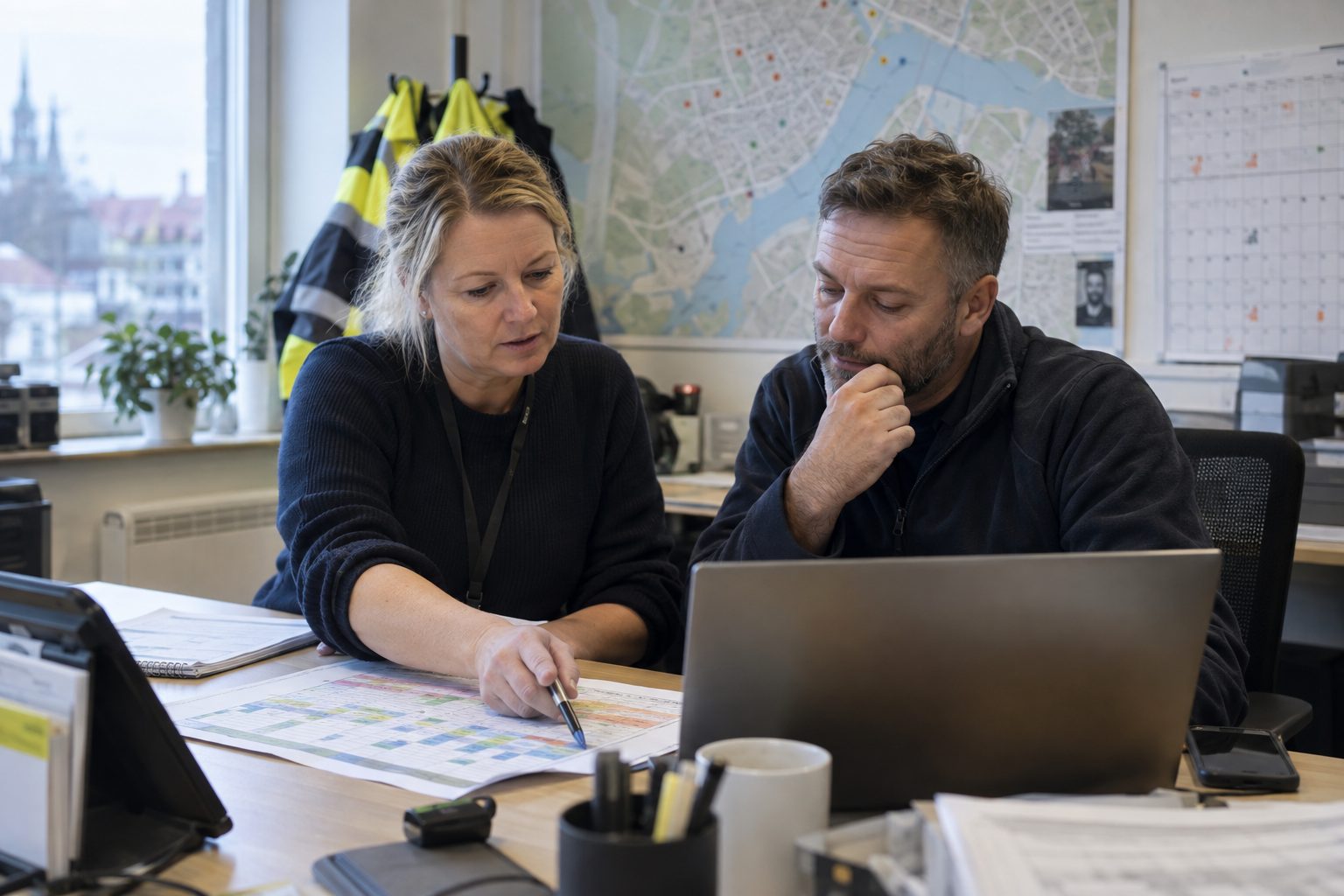 Workforce absence en service continuity